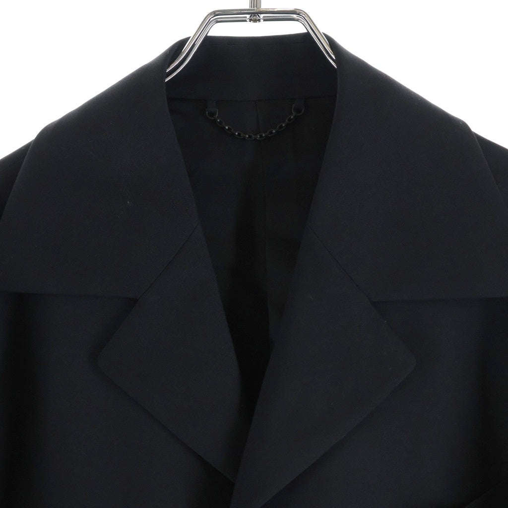 LOUIS VUITTON(ルイヴィトン) EMBROIDERED WOOL SIGNATURE BLOUSON 1AFVWV RM251MF SQH HSFB4E エンブロイダリーシグネチャーブルゾン ブラック
