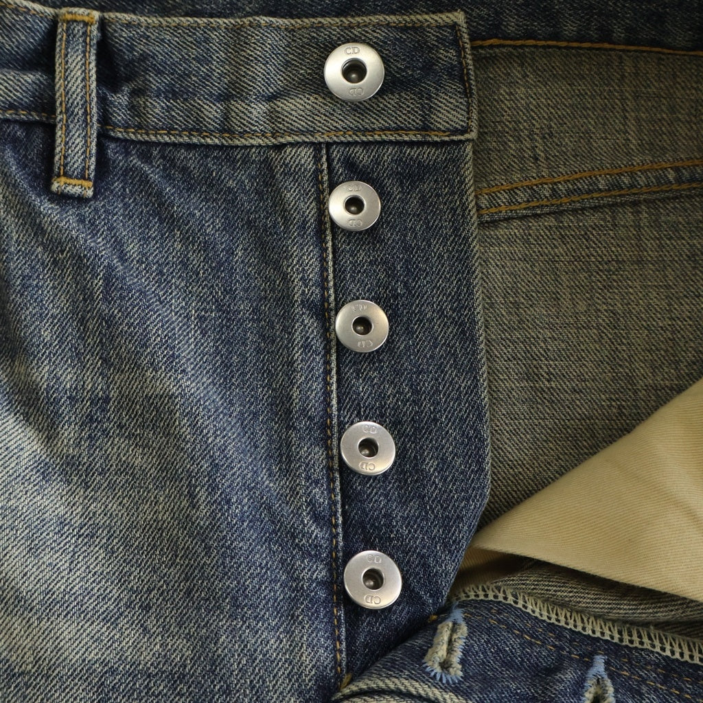 DIOR(ディオール) 26SS REGULAR FIT COTTON TWILL JEANS デニムパンツ インディゴ 683D002D3052