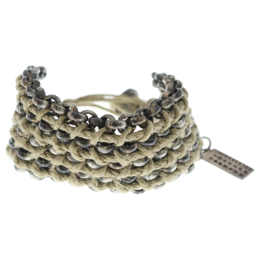 Maison Martin Margiela(メゾンマルタンマルジェラ) Chain Rope Bangle 本人期 チェーン ロープ バングル シルバー