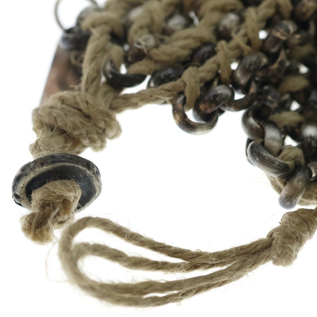 Maison Martin Margiela(メゾンマルタンマルジェラ) Chain Rope Bangle 本人期 チェーン ロープ バングル シルバー