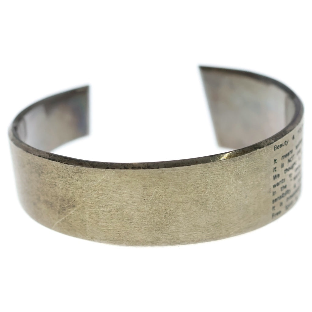 BEAUTY&YOUTH UNITED ARROWS(ビューティーアンドユースユナイテッドアローズ) SILVER BANGLE シルバー バングル シルバー