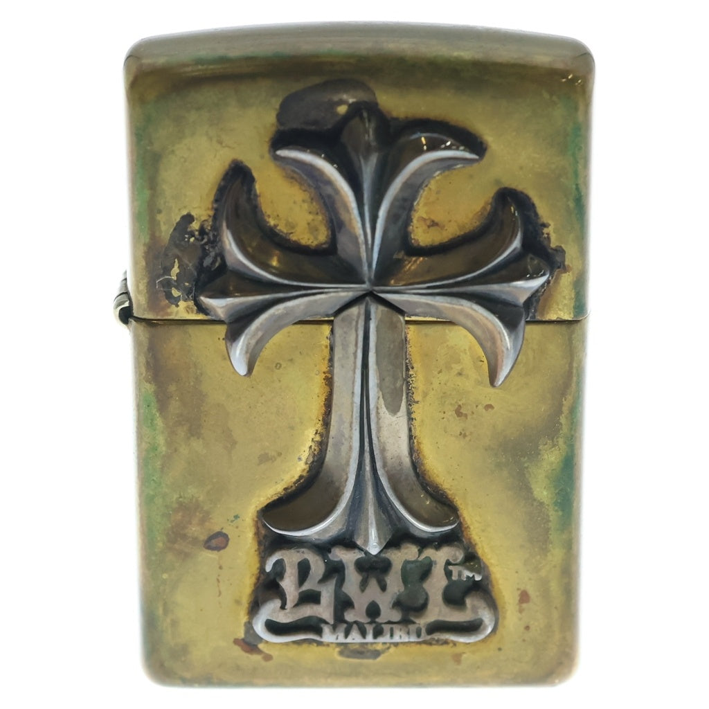 Bill Wall Leather/BWL(ビルウォールレザー) BRASS CRUCIFIX ZIPPO ブラスクルシフィックス ジッポー シルバー/ゴールド