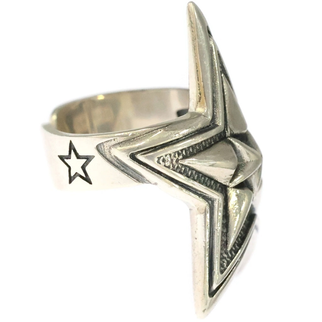 CODY SANDERSON(コディーサンダーソン) DEPP STAR IN STAR RING デップスター イン スター リング シルバー