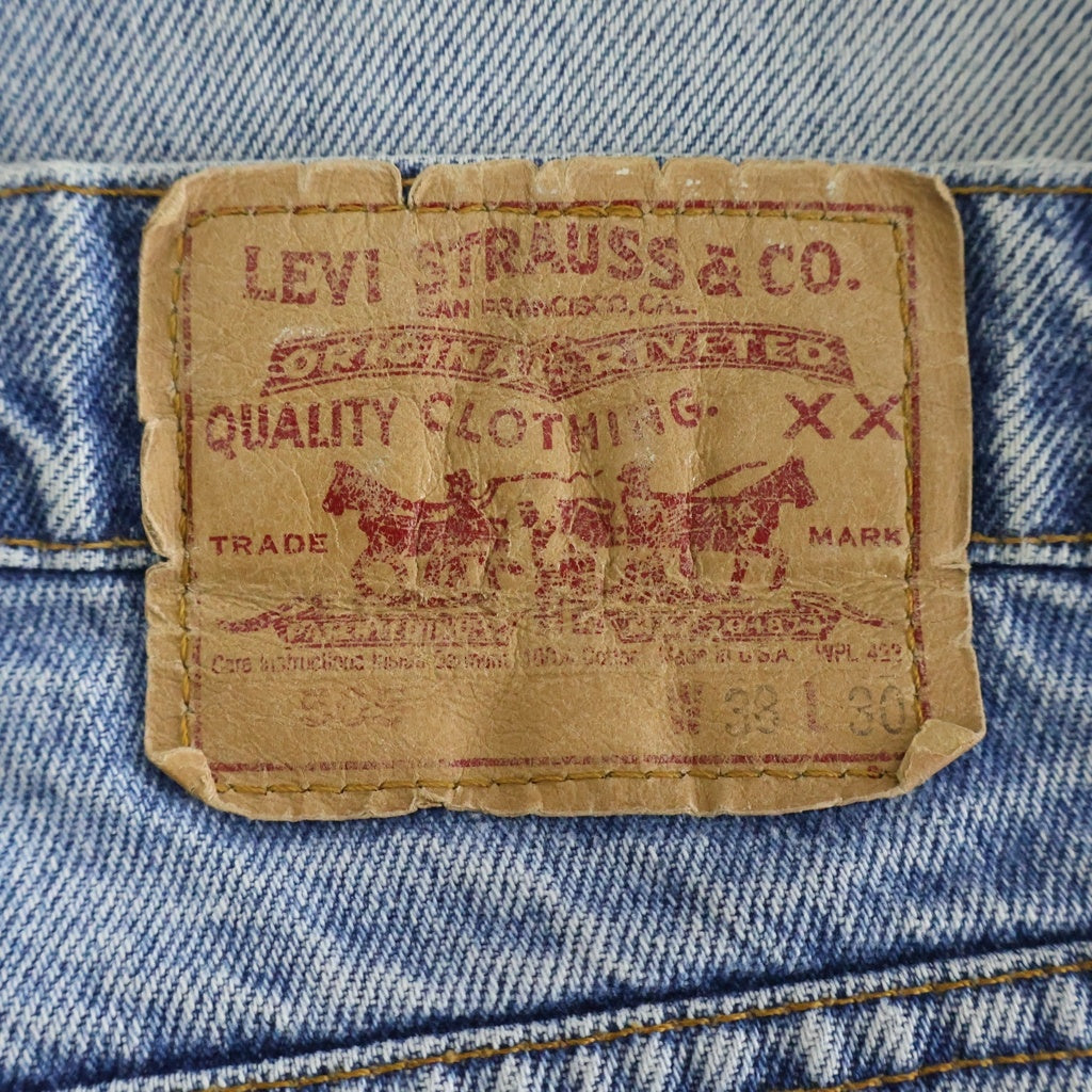 Levi's(リーバイス) 90S 505 ボタン裏刻印546 スモールe USA製 ジップフライ デニムパンツ インディゴ