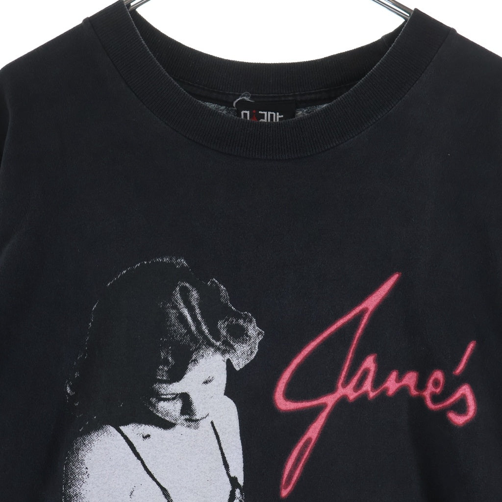 VINTAGE(ヴィンテージ) 90S JANE'S ADDICTION PRINT TEE ジェーンズアディクション 両面プリント半袖カットソーTシャツ ブラック