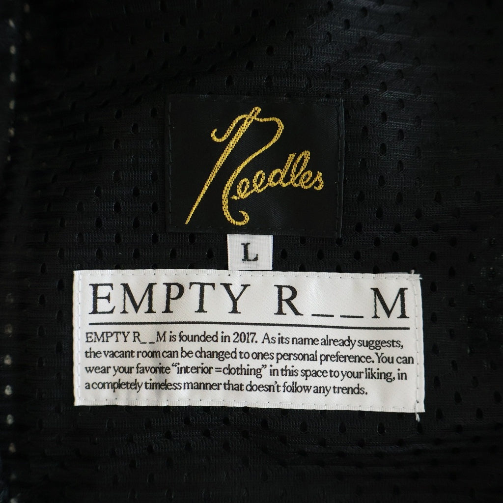 Needles(ニードルス) ×EMPTY ROOM TRACK PANTS トラックパンツ MR508 ネイビー