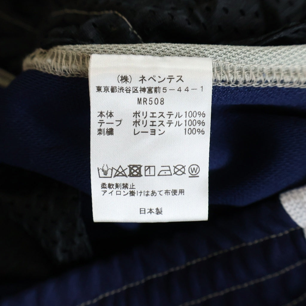 Needles(ニードルス) ×EMPTY ROOM TRACK PANTS トラックパンツ MR508 ネイビー