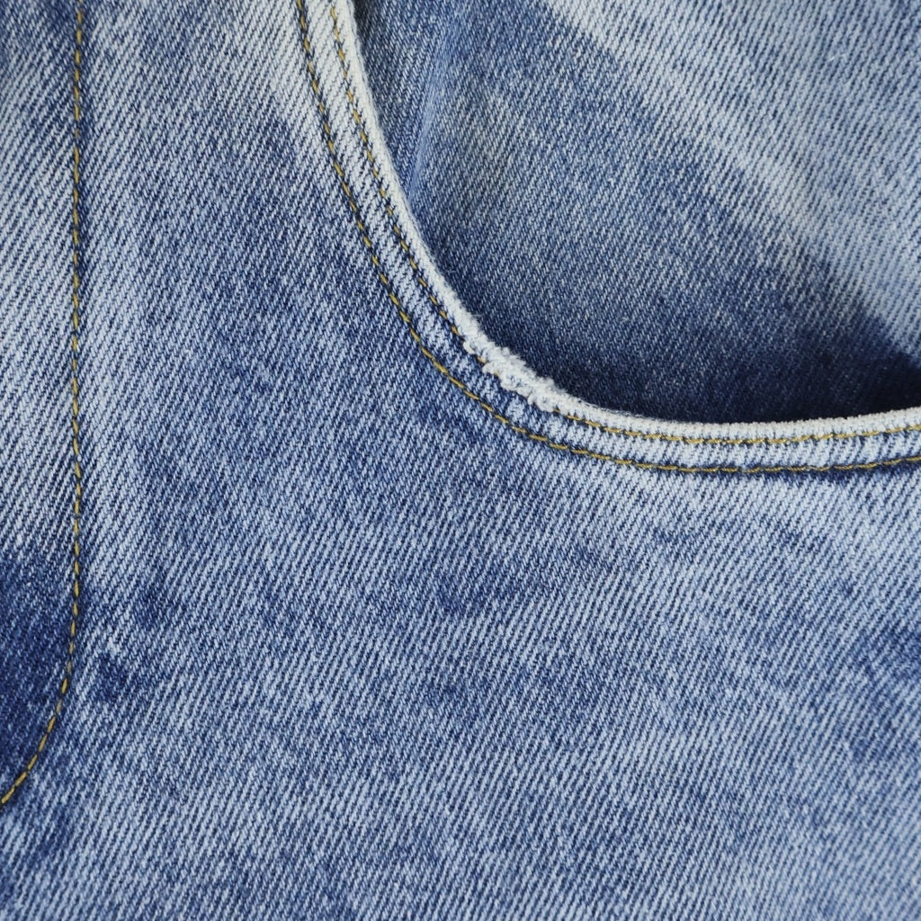 Maison Margiela(メゾンマルジェラ) 23SS PANTS 5 POCKETS スラッシュディティール ダメージ加工デニムパンツ インディゴ S51LA0051 S30513