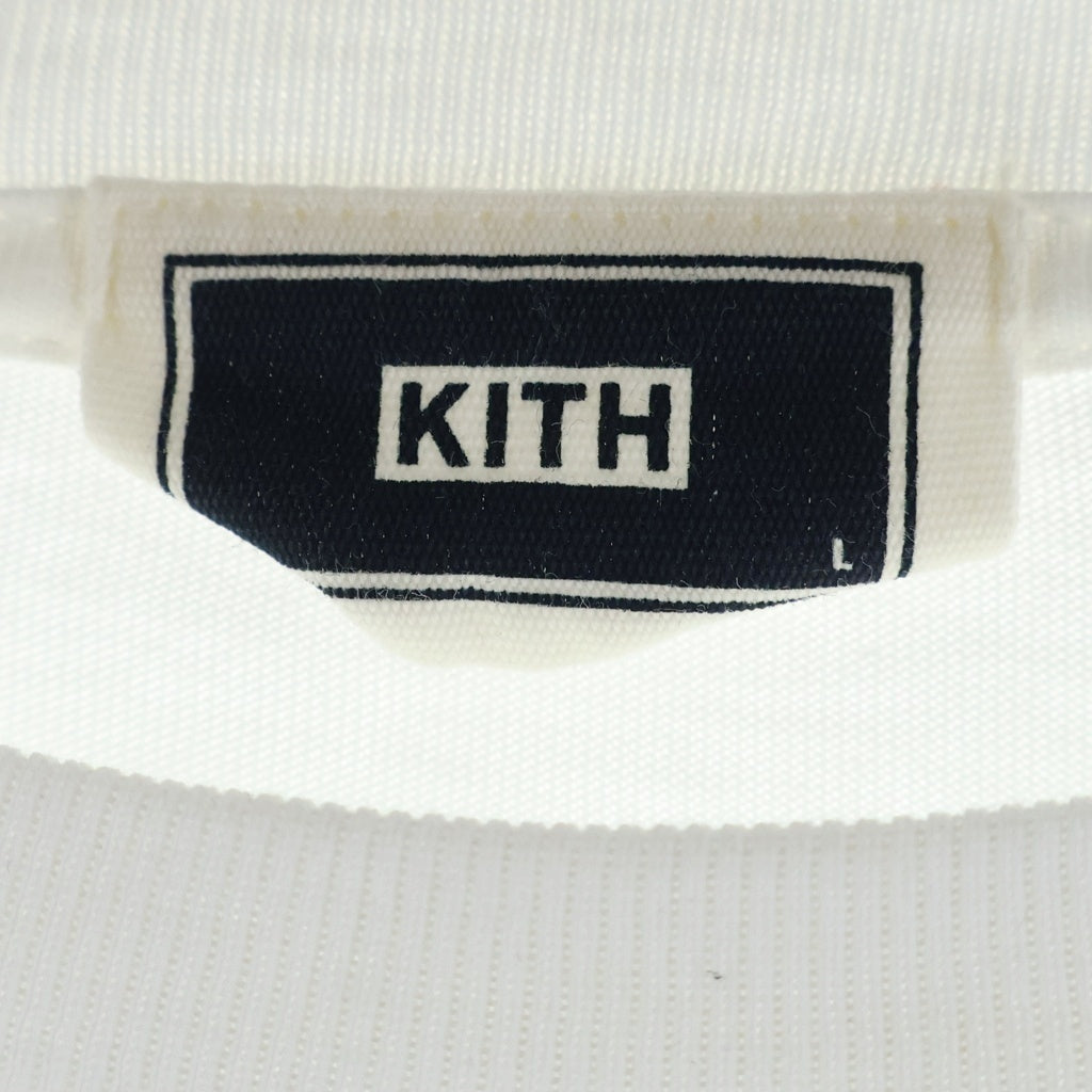 KITH(キス) PRODUCT OF KITH HAWAII ハワイ限定 フロントプリント 半袖Tシャツ カットソー ホワイト KHM034696