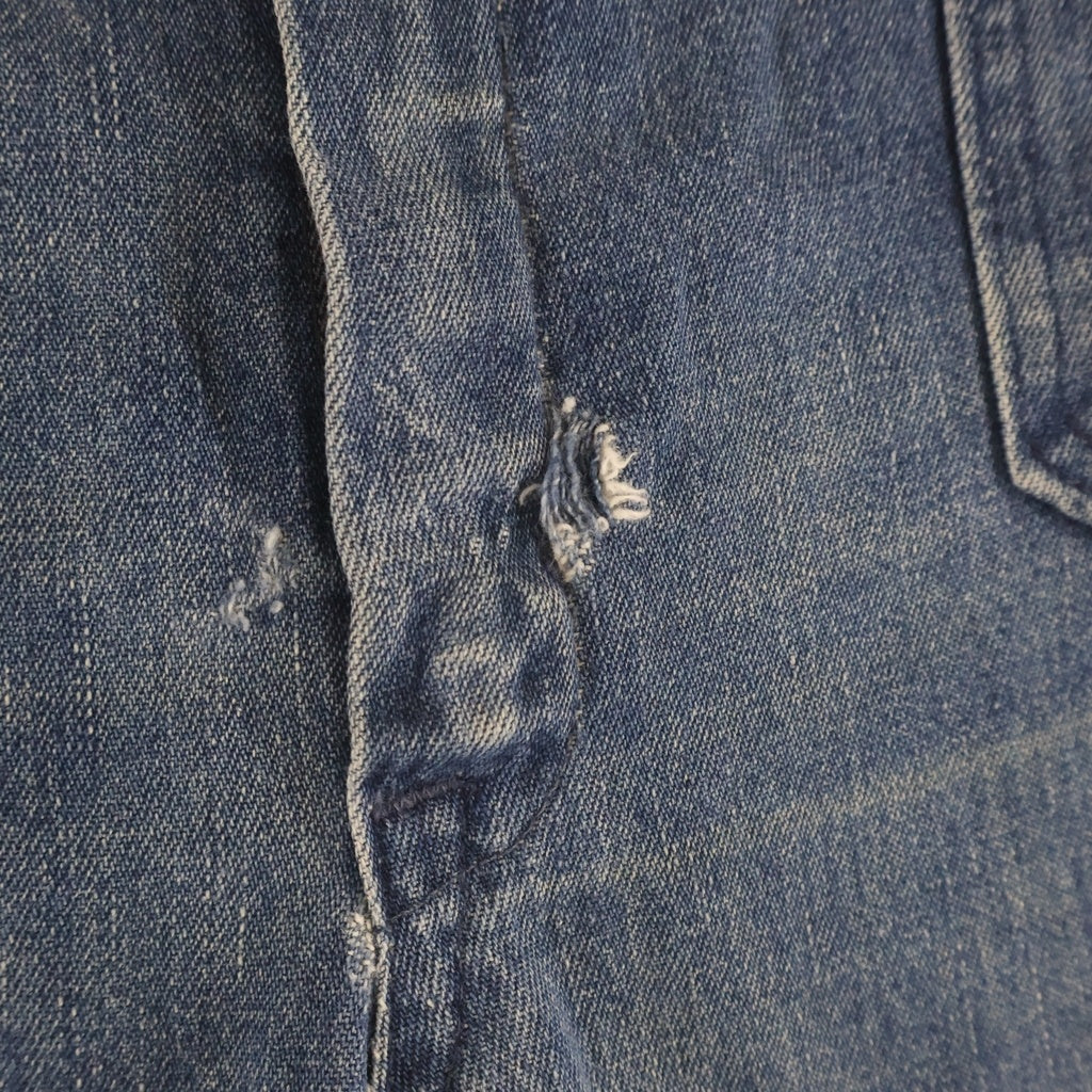VINTAGE(ヴィンテージ) 70S SEAFARER DUNGAREES (シーファーラー ダンガリーズ)42TALON SAILOR PANTS USA製 セイラー フレア デニム パンツ インディゴ 01-760-107-ER