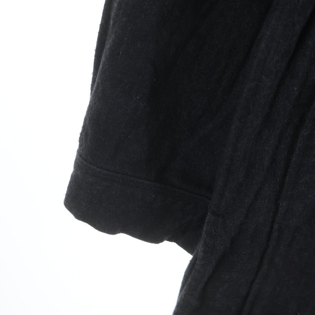 Y's for men(ワイズフォーメン) 94AW COTTON PULL PVER JACKET コットンプルオーバージャケット ブラック