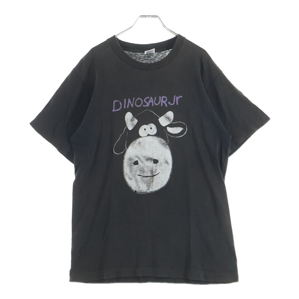 VINTAGE(ヴィンテージ) 90S DINOSAUR Jr COW & GORILLA TEE ダイナソージュニア カウ 牛 ゴリラ 両面プリント バンド 半袖Tシャツ カットソー ブラック -