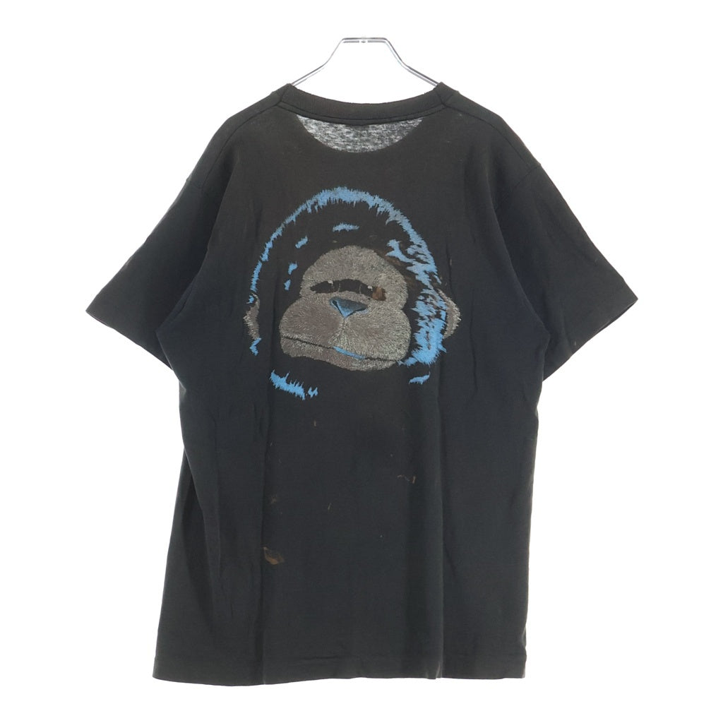 VINTAGE(ヴィンテージ) 90S DINOSAUR Jr COW & GORILLA TEE ダイナソージュニア カウ 牛 ゴリラ 両面プリント バンド 半袖Tシャツ カットソー ブラック -