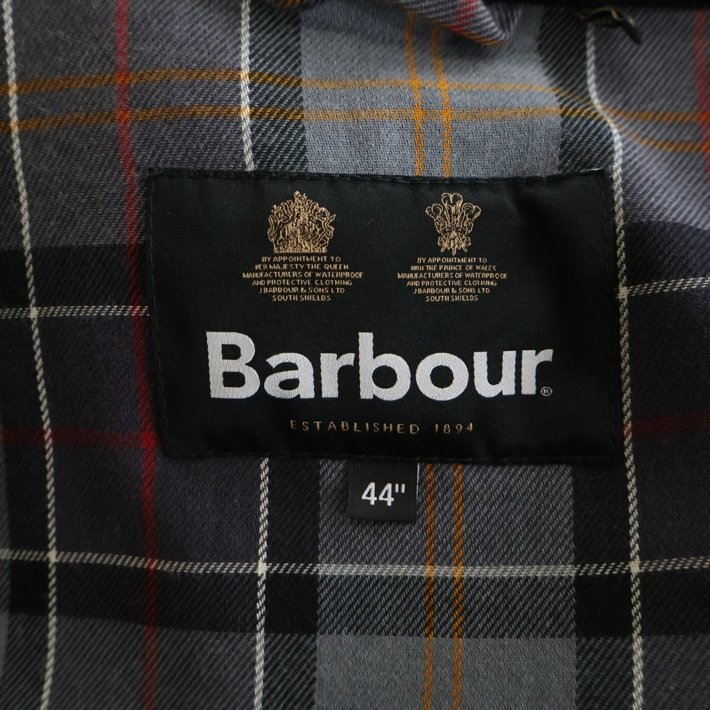 Barbour(バブアー) 22AW オーバーサイズBURGHLEYワックス ジャケット ブラック 222MWX1674