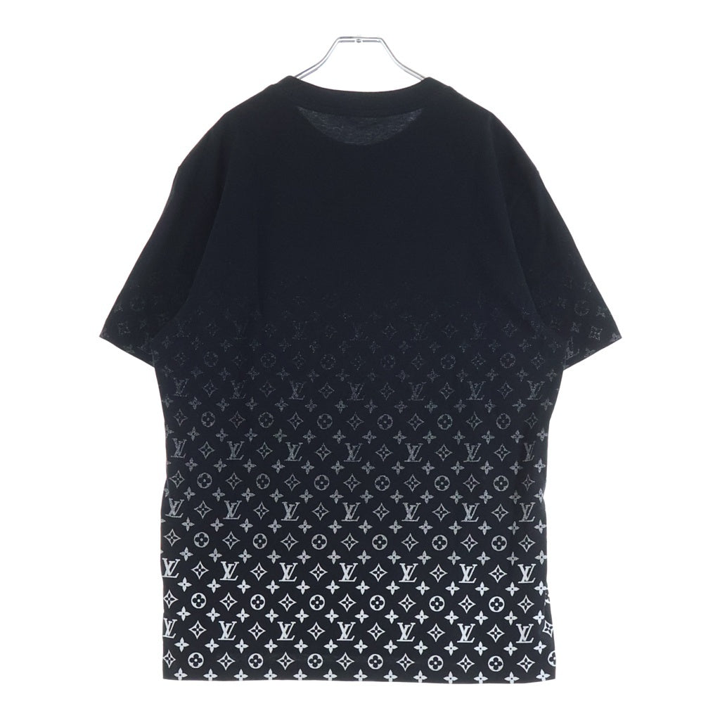 LOUIS VUITTON(ルイヴィトン) 23SS MONOGRAM GRADIENT S/S TEE モノグラムグラディエント 半袖カットソーTシャツ ブラック RM231Q NPG HKY46W