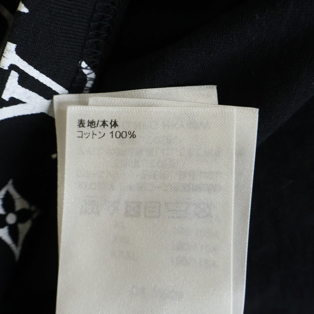 LOUIS VUITTON(ルイヴィトン) 23SS MONOGRAM GRADIENT S/S TEE モノグラムグラディエント 半袖カットソーTシャツ ブラック RM231Q NPG HKY46W