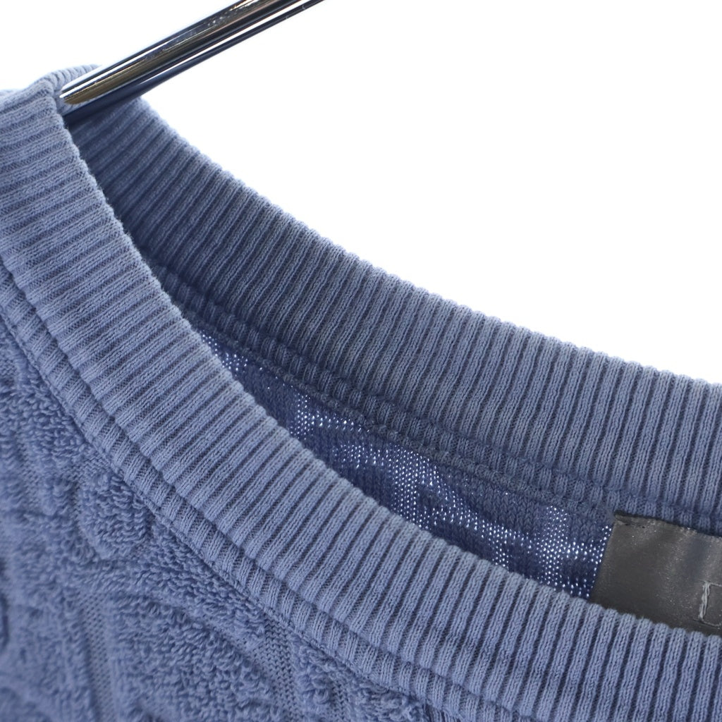 DIOR(ディオール) 21SS OBLIQUE LOGO S/S TEE オブリーク ロゴ 半袖カットソーTシャツ ブルー 113J592A0S14
