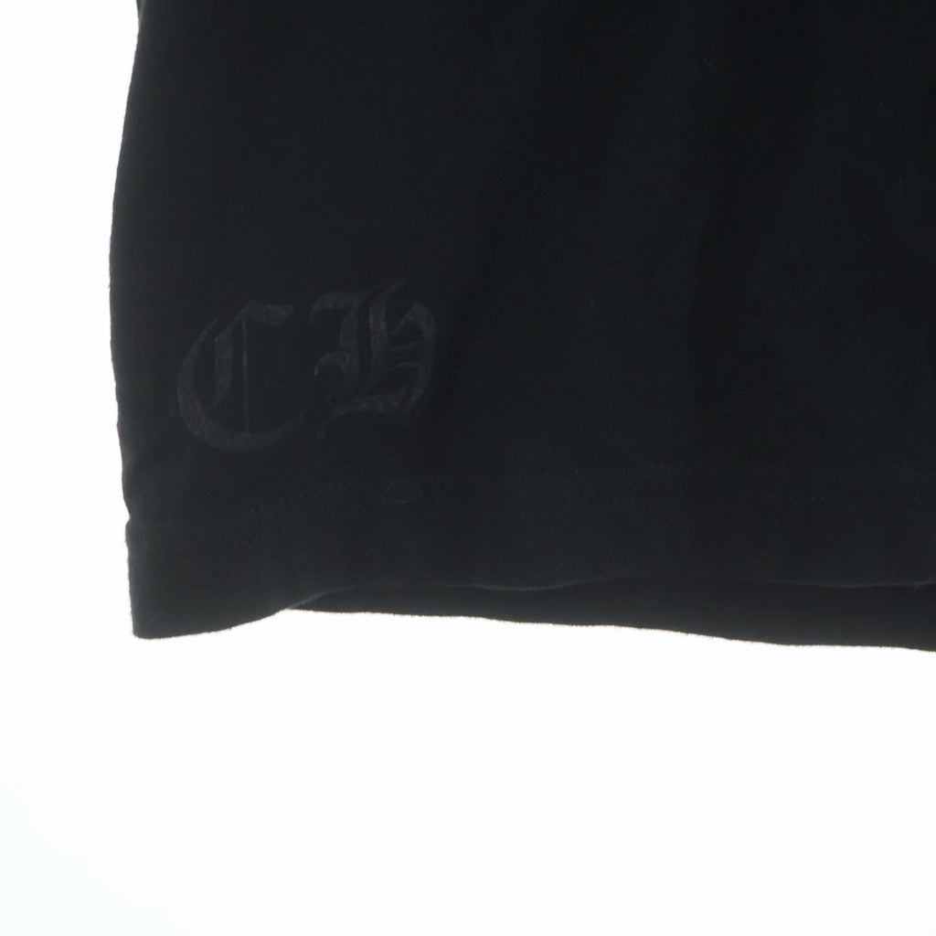 CHROME HEARTS(クロムハーツ) MLTCOL CEM CRS TEE マルチセメタリークロスプリント クルーネック半袖Tシャツ ショートスリーブカットソー ブラック