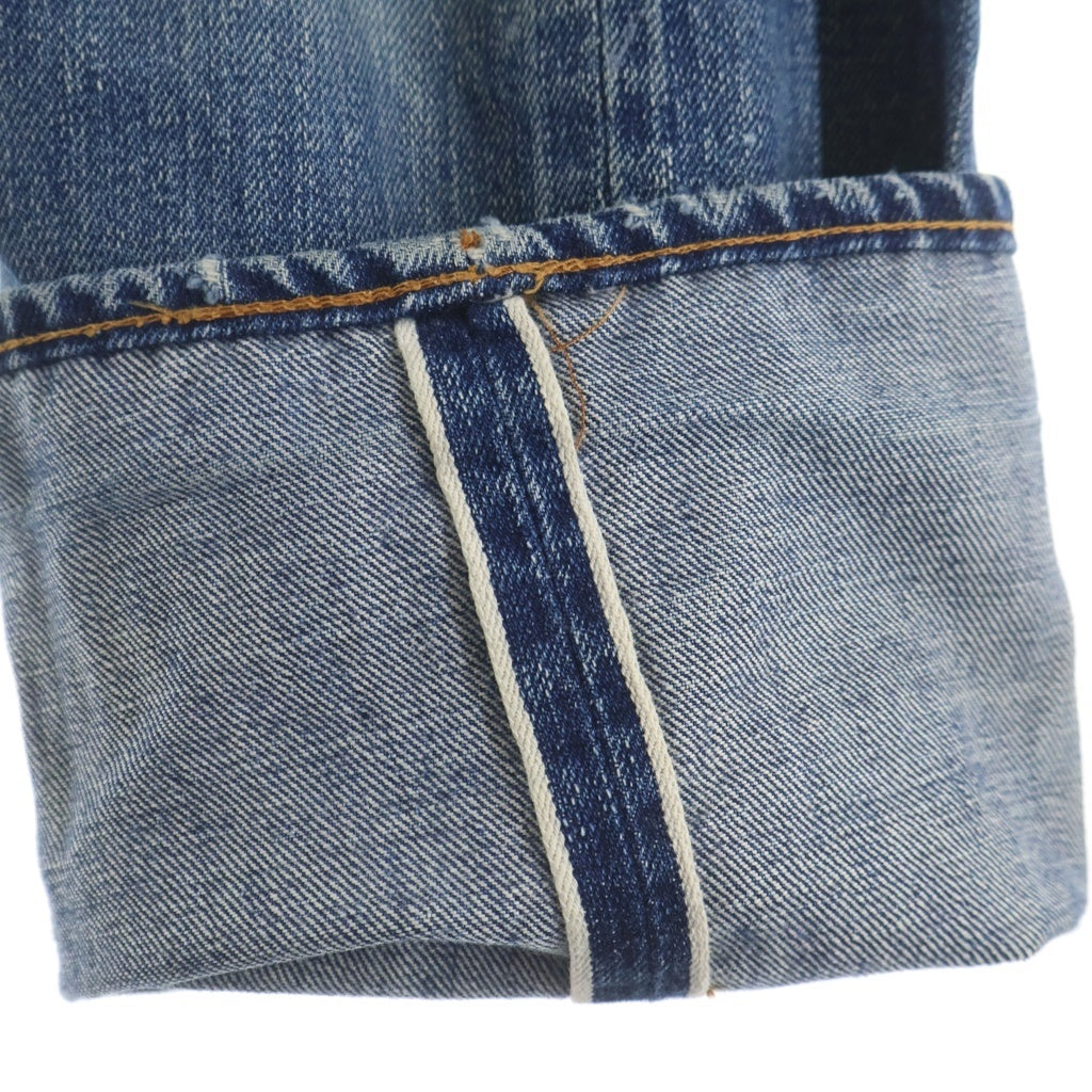 Levi's(リーバイス) 70S 501 BIG E後期 紙パッチ ボタン裏6 並行ステッチ 足長R ボタンフライ インディゴ