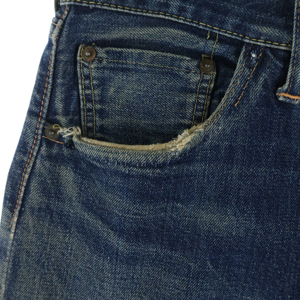 Levi's(リーバイス) 60S 501XX 紙パッチ ギャラ無し 両面BIG E トップボタン裏無刻印 フライボタン裏刻印L Vステッチ 足長R コインポケットシングル 隠しリベット デニムパンツ