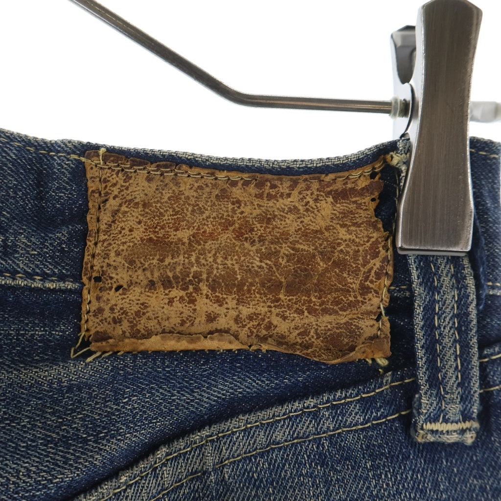 Levi's(リーバイス) 40S VINTAGE SS503XXB WW2 大戦モデル 革パッチ ボタン裏刻印 Vステッチ 隠しリベット 通常R ボタンフライ デニムパンツ インディゴ