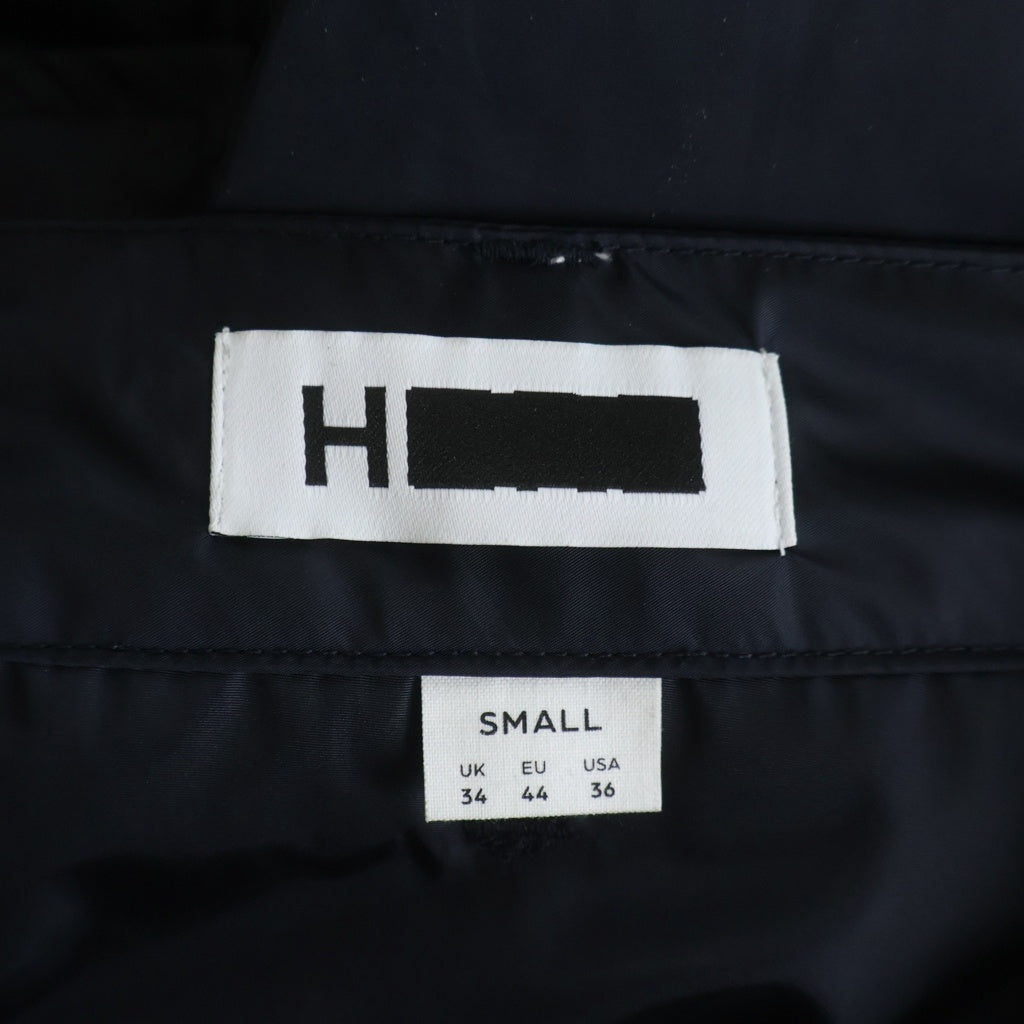 H BEAUTY&YOUTH(エイチ ビューティーアンドユース) OLMETEX NYLON CARGO PANTS ナイロンシレタフタ クランキー カーゴパンツ ブラック 1214-174-9099