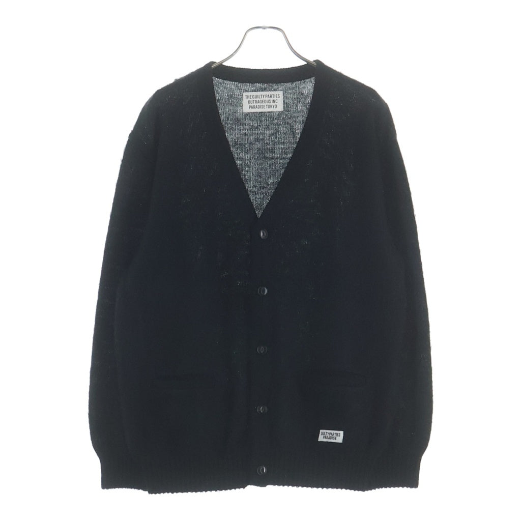 WACKO MARIA(ワコマリア) THE GUILTYPARTIES PARADISE PREMIUM MOHAIR KNIT CARDIGAN プレミアム モヘア ニット カーディガン ブラック