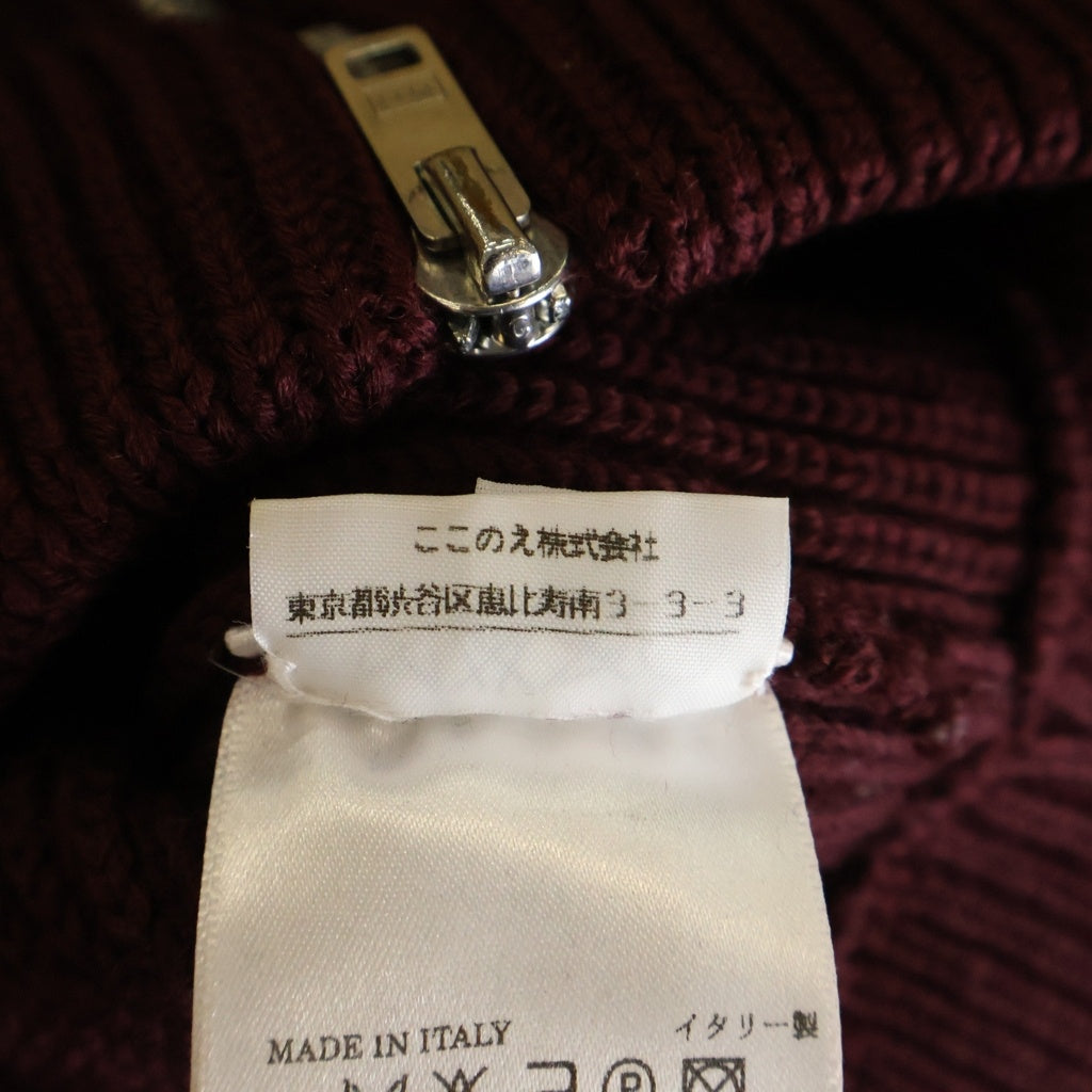 Maison Margiela(メゾンマルジェラ) 05AW ここのえ期 DRIVER'S KNIT ドライバーズ ニット レッド レディース