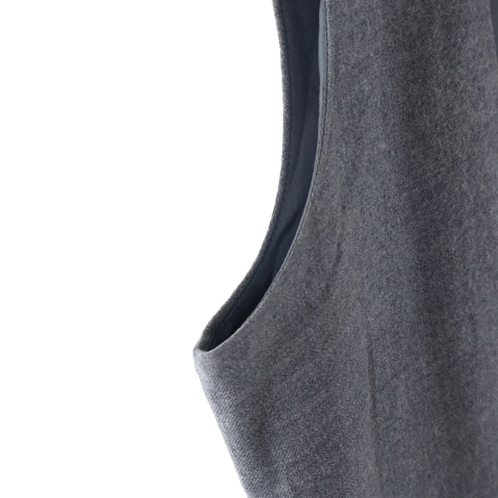 Maison Margiela(メゾンマルジェラ) SLEEVELESS WOOL V NECK DRESS ノースリーブ Vネック ドレス グレー レディース