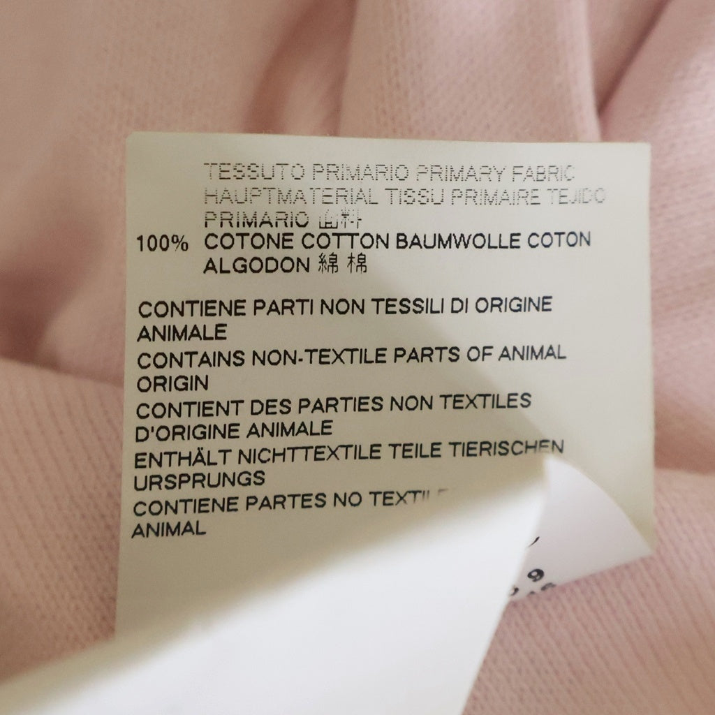 Maison Margiela(メゾンマルジェラ) 17SS ELBOW PATCH CREW NECK KNITWEAR エルボーパッチ クルーネック ニット ピンク S51HA0722 S15886 レディース