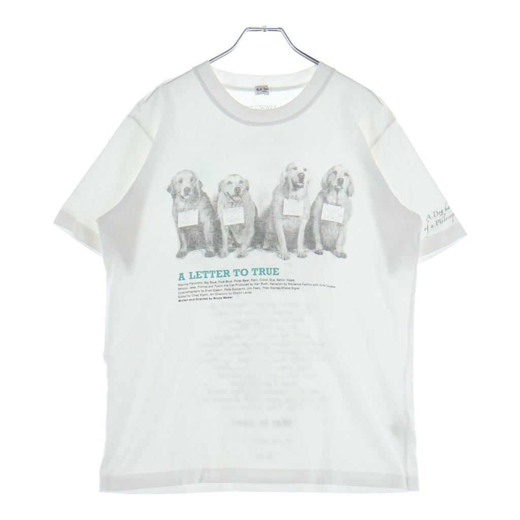 Paul Smith(ポールスミス) 00S BRUCE WEBER TEE ブルースウェーバー 両面プリント半袖カットソーTシャツ ホワイト