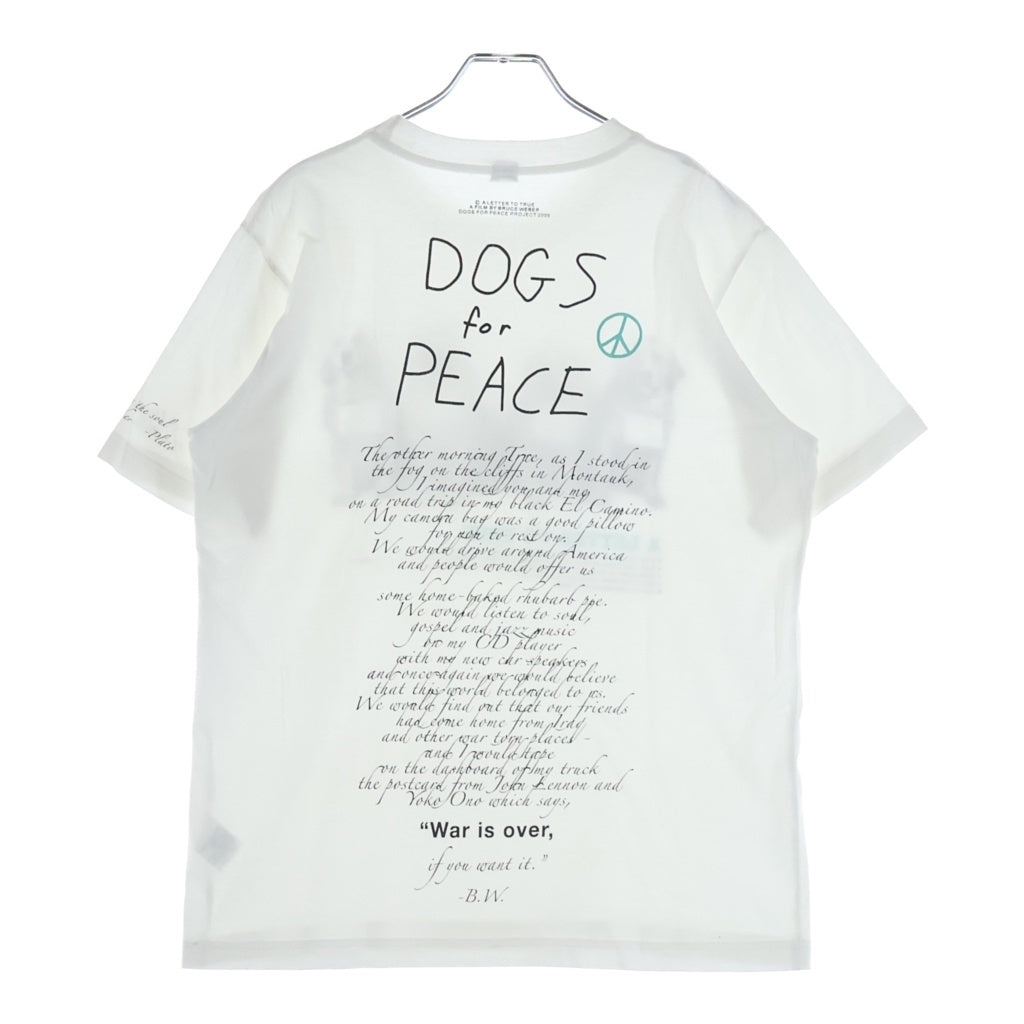 Paul Smith(ポールスミス) 00S BRUCE WEBER TEE ブルースウェーバー 両面プリント半袖カットソーTシャツ ホワイト