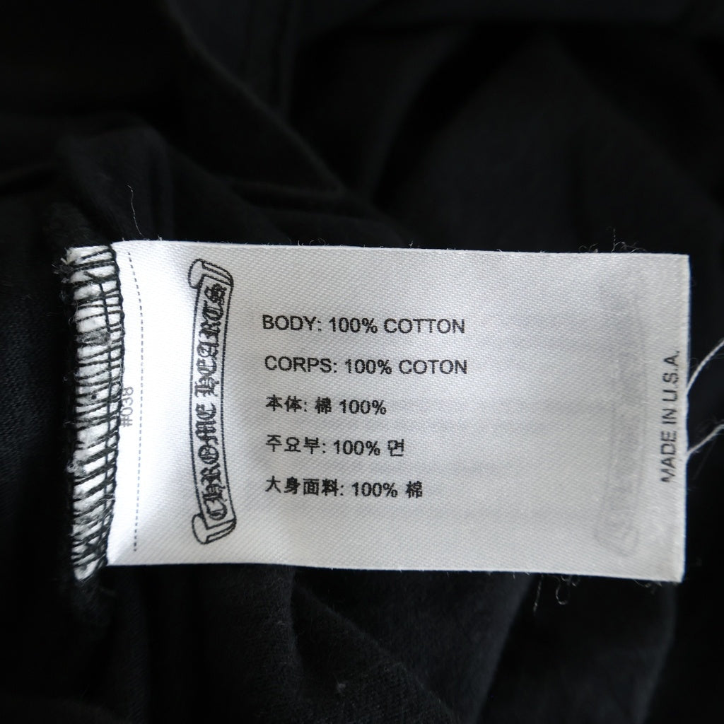 CHROME HEARTS(クロムハーツ) 25SS HORSESHOE POCKET S/S TEE ホースシュー ポケット 半袖Tシャツ カットソー ブラック