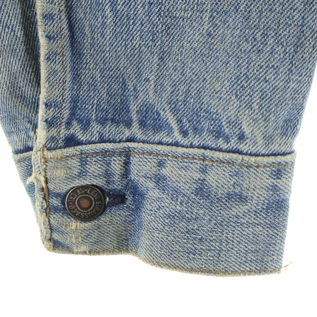 Levi's(リーバイス) 70-80S VINTAGE 70505 4th スモールe ボタン裏52 ヴィンテージ デニム トラッカージャケット インディゴ