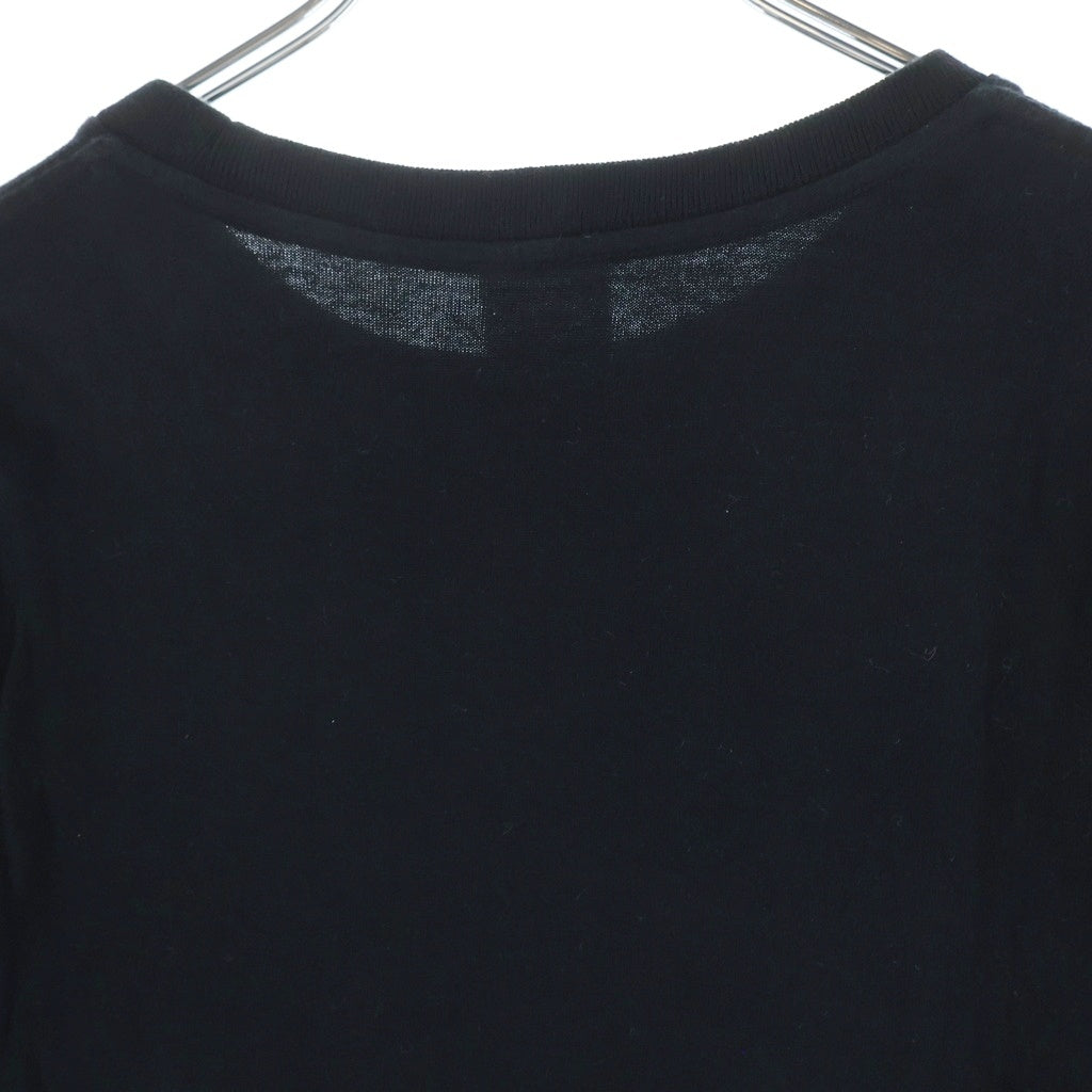 NUMBER (N)INE(ナンバーナイン) 02SS モダンエイジ期 GOTHAM CITY TEE ゴッサム 片面プリント半袖カットソーTシャツ ブラック