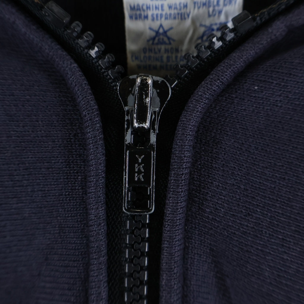 CHAMPION(チャンピオン) 90S REVERSEWEAVE ZIP UP HOODIE リバースウィーブ ジップパーカー刺繍タグ ネイビー