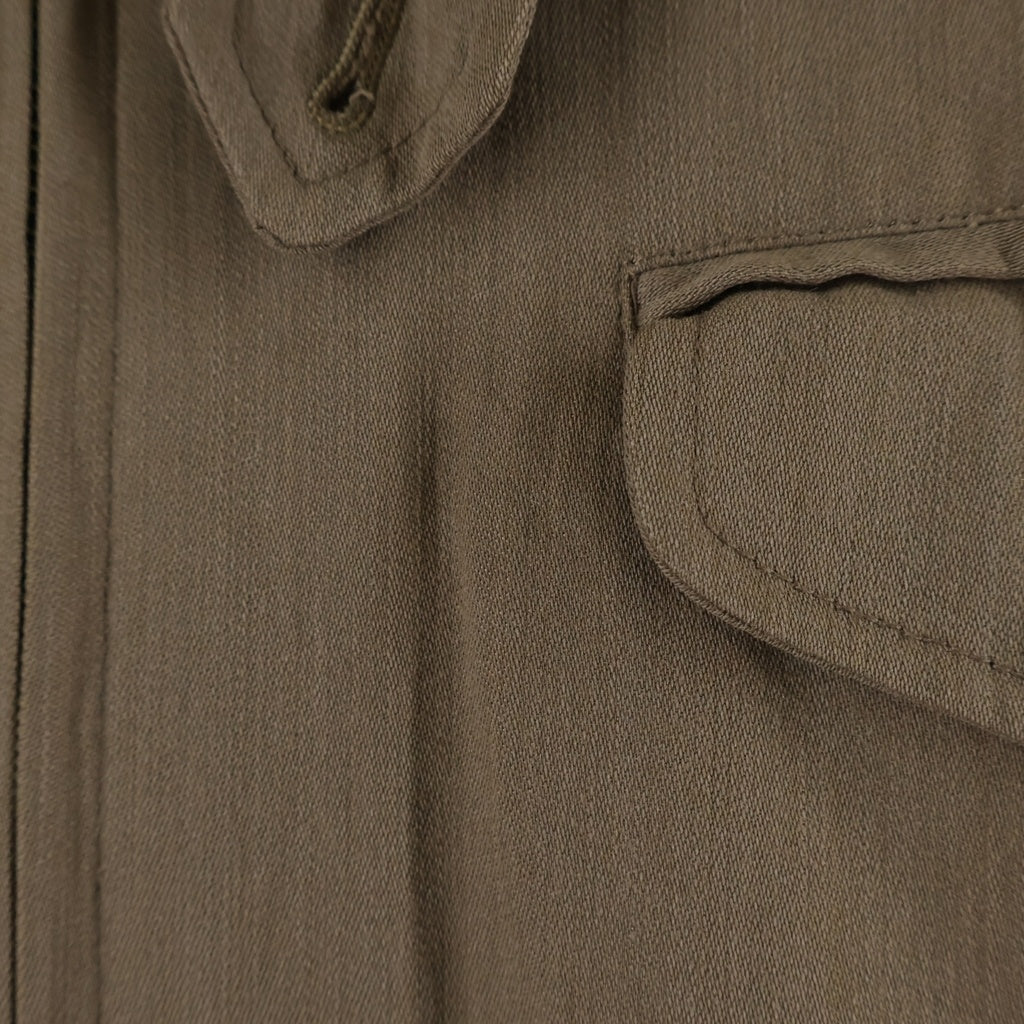 POLO RALPH LAUREN(ポロラルフローレン) FUR COLLAR SPORTS JACKET 襟ファー スポーツジャケット ベージュ