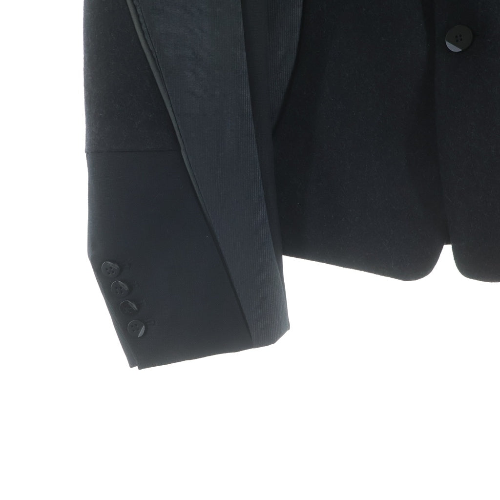 ADER ERROR(アーダーエラー) Tressy Blazer Product 1 Noir 切り替え ウール テーラードジャケット ブラック BO01FWBZ0203BK
