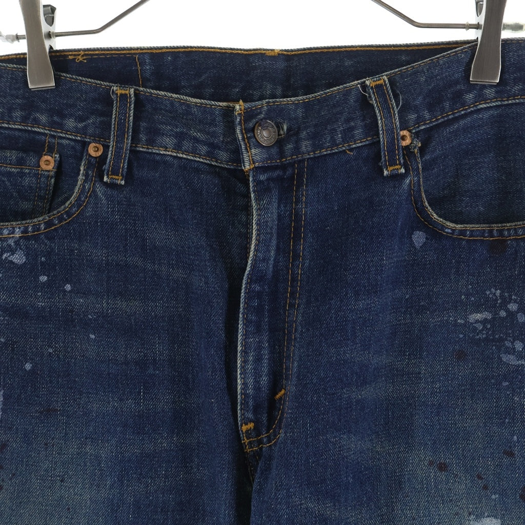 Levi's(リーバイス) 00S 505-03 ボタン裏刻印379 スモールe 不均等V USA製 ジップフライ デニムパンツ インディゴ