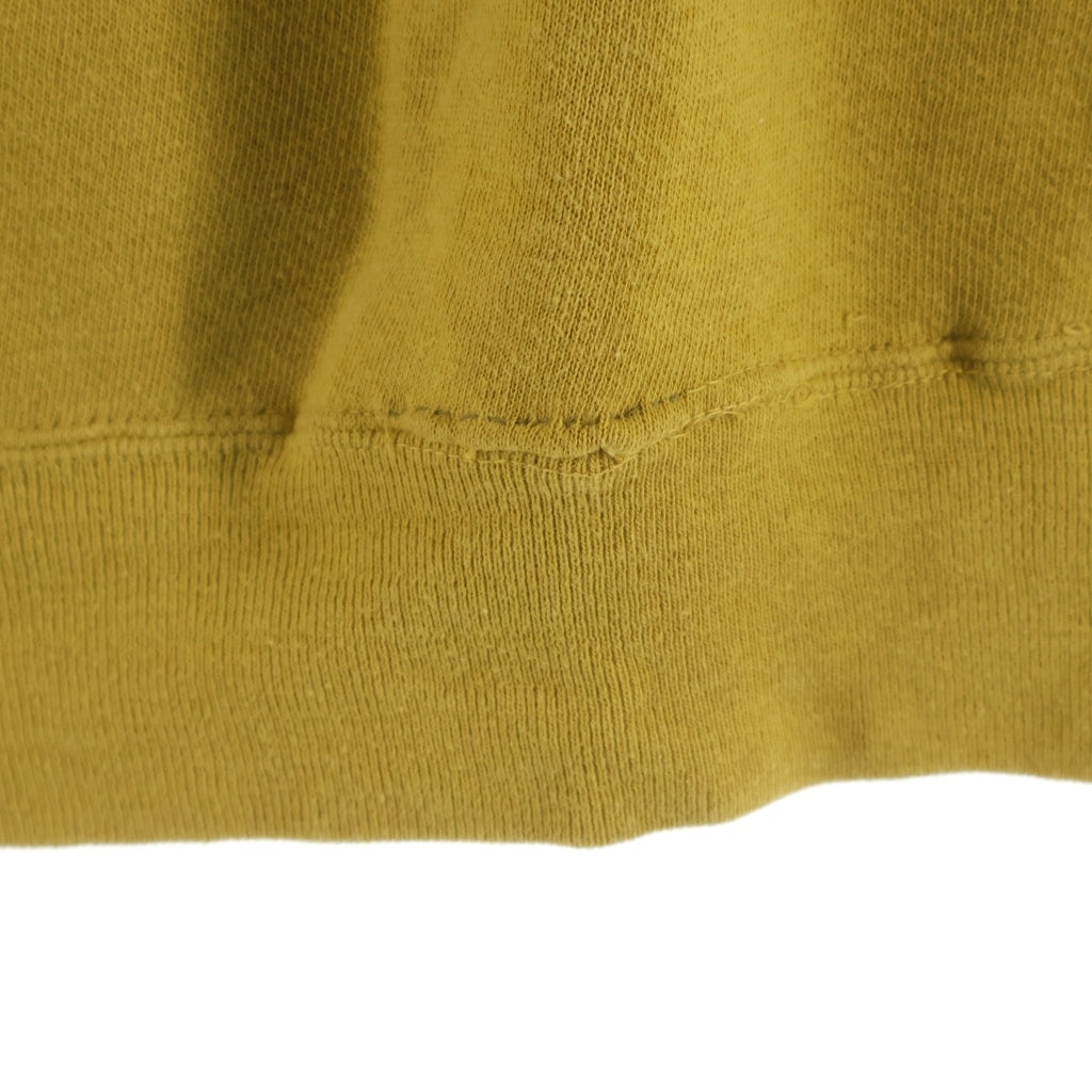VINTAGE(ヴィンテージ) 60-70S ROCK JOCKS S/S SWEAT ラバープリント ラグラン 半袖スウェット マスタードイエロー