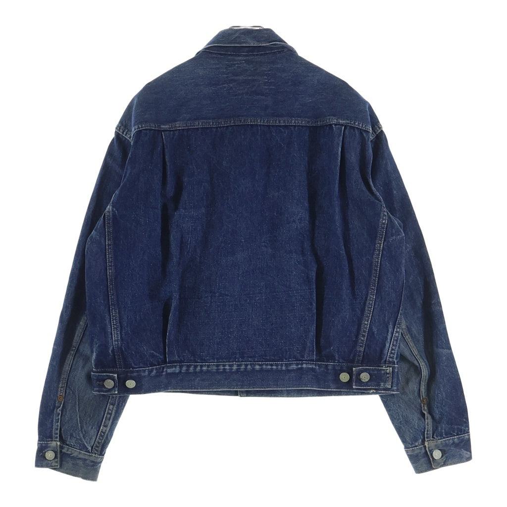 Levi's(リーバイス) 50-60S 507XX 2nd BIG E 両面タブ ボタン裏爪刻印 ハギ付き 紙パッチ デニムトラッカージャケット インディゴ
