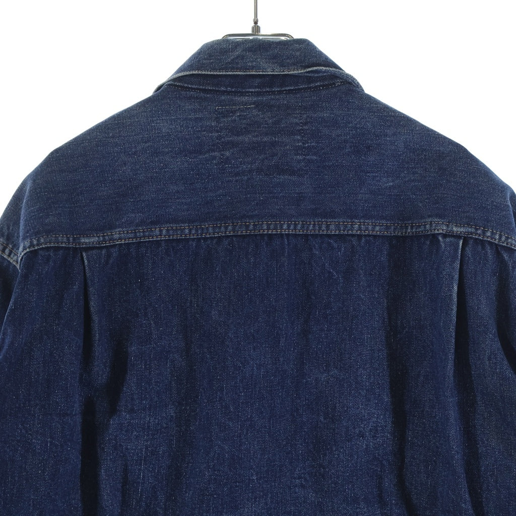 Levi's(リーバイス) 50-60S 507XX 2nd BIG E 両面タブ ボタン裏爪刻印 ハギ付き 紙パッチ デニムトラッカージャケット インディゴ