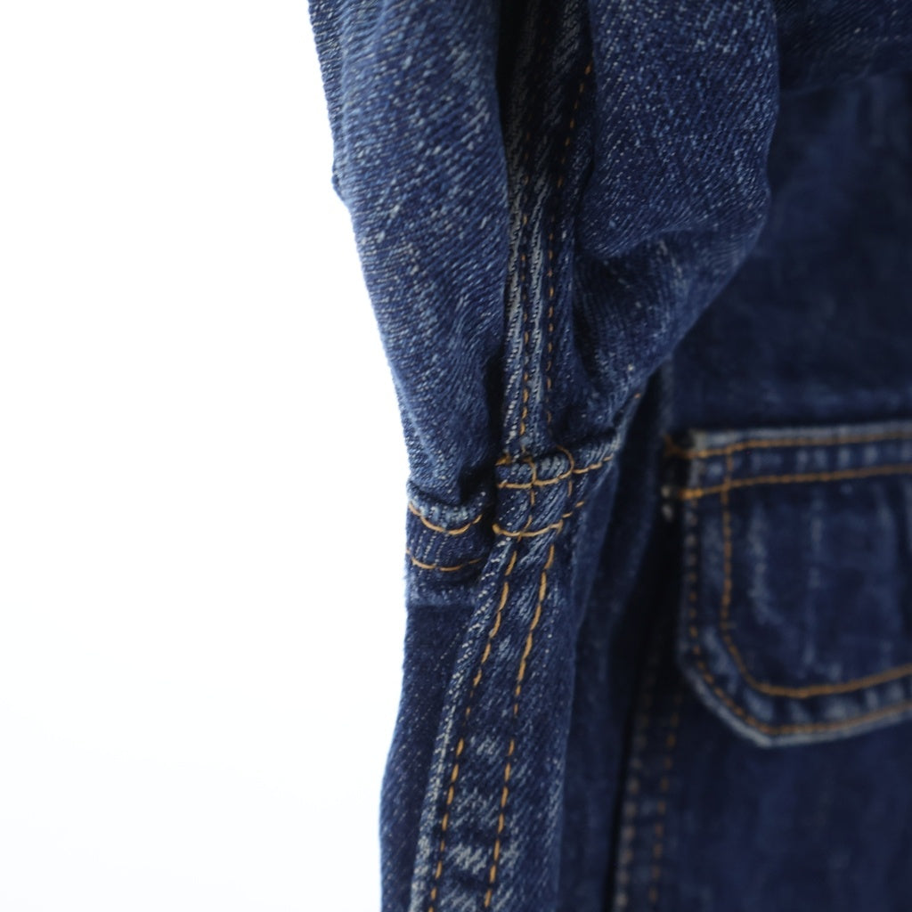 Levi's(リーバイス) 50-60S 507XX 2nd BIG E 両面タブ ボタン裏爪刻印 ハギ付き 紙パッチ デニムトラッカージャケット インディゴ