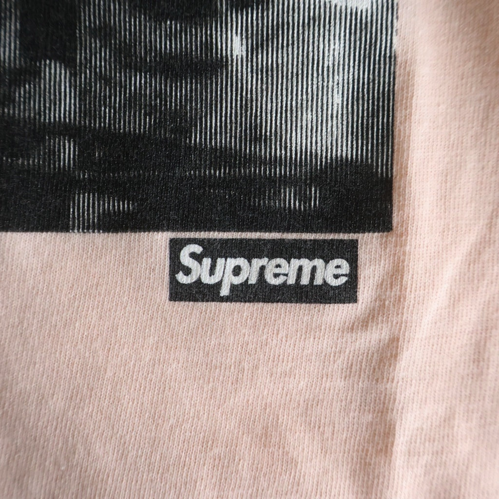 SUPREME(シュプリーム) 09SS Malcolm Mclaren Tee マルコムマクラーレン フォトプリント半袖 Tシャツ ピンク