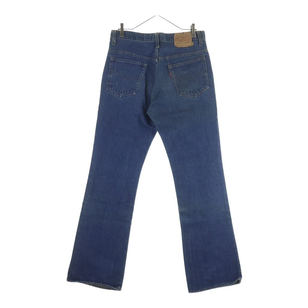 Levi's(リーバイス) 70-80S 517 66モデル スモールe ボタン裏刻印6 並行ステッチ 42TALON ジップフライ ブーツカット デニムパンツ インディゴ