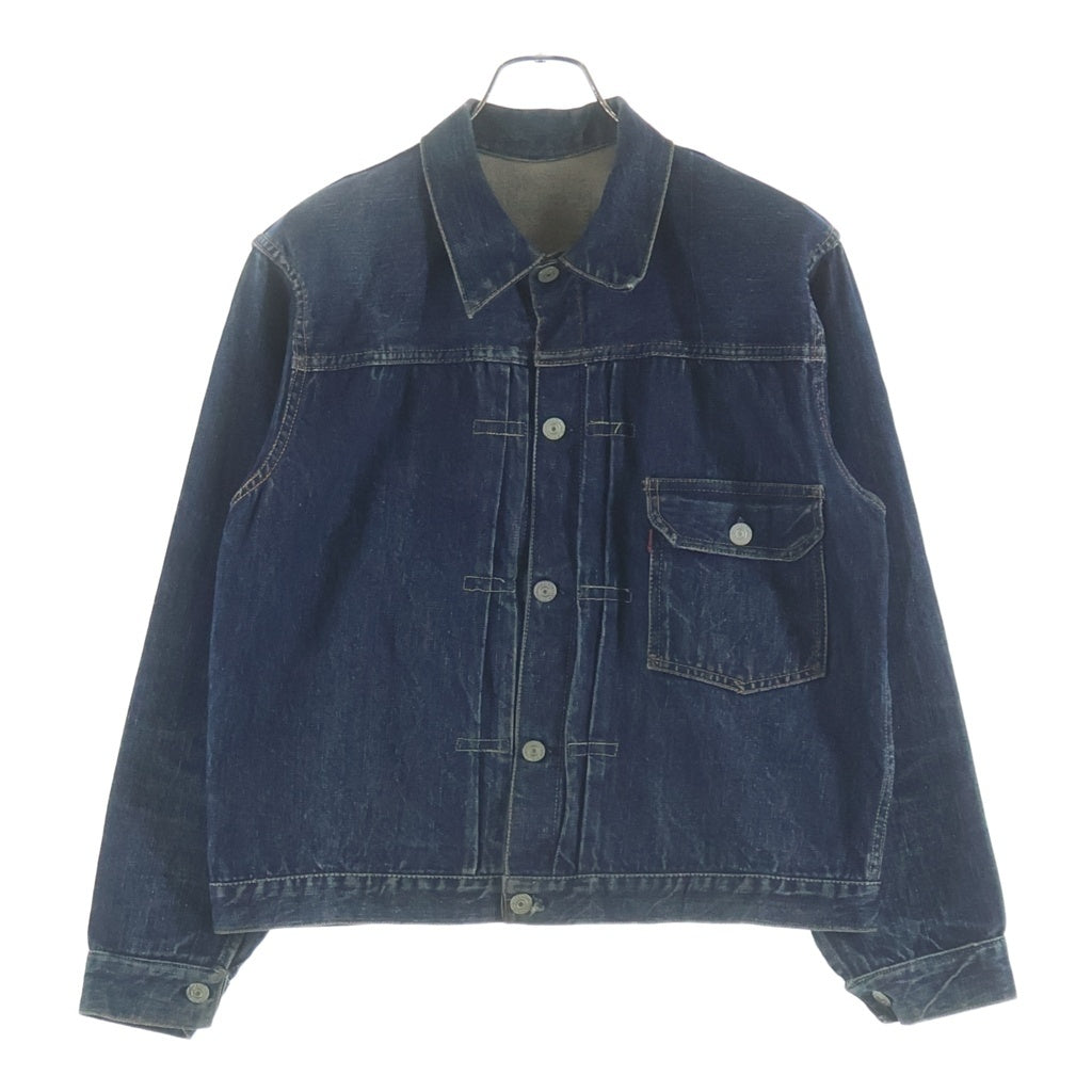 Levi's(リーバイス) 40-50S 506XX 1st SLIDE BUCKLE DENIM JACKET BIG E 均等V 片面タブ スライドバックル ボタン裏ツーブロンク デニムジャケット インディゴ