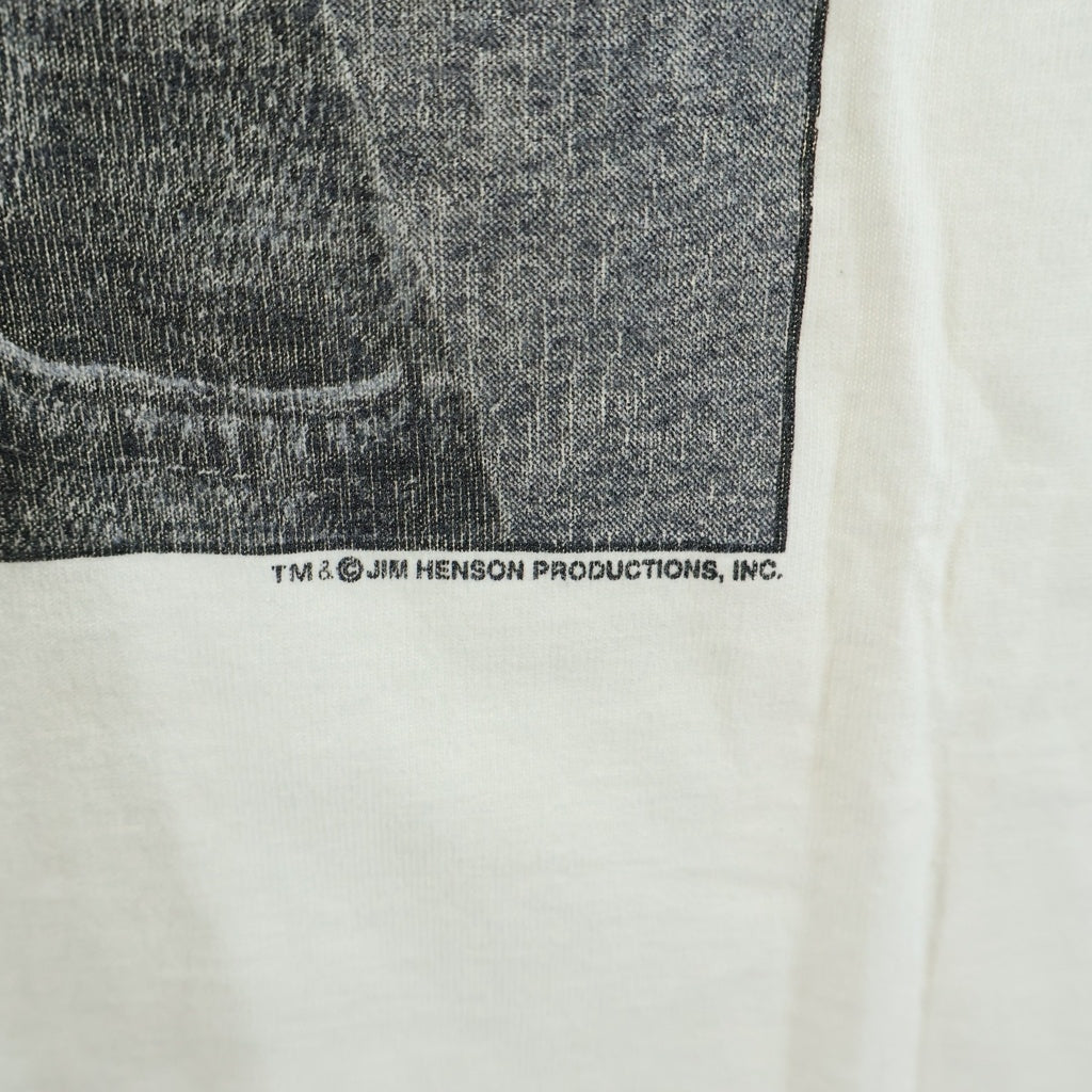 VINTAGE(ヴィンテージ) 90S KERMIT CLEIN UNDER WHERE カーミット クライン パロディ 半袖Tシャツ カットソー ホワイト