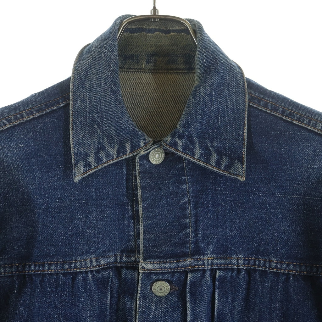 Levi's(リーバイス) 50S 507XX 2nd 片面タブ BIG E 初期 ボタン裏17 デニムジャケット インディゴ