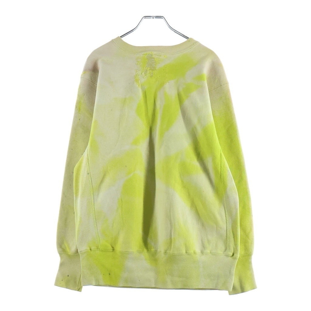 CHAMPION(チャンピオン) 90S REVERSE WEAVE CHEMICAL WASH SWEAT リバースウィーブ ケミカルウォッシュ スウェット ライトグリーン