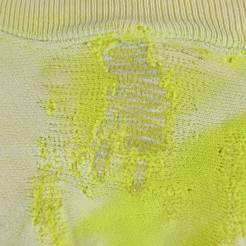 CHAMPION(チャンピオン) 90S REVERSE WEAVE CHEMICAL WASH SWEAT リバースウィーブ ケミカルウォッシュ スウェット ライトグリーン